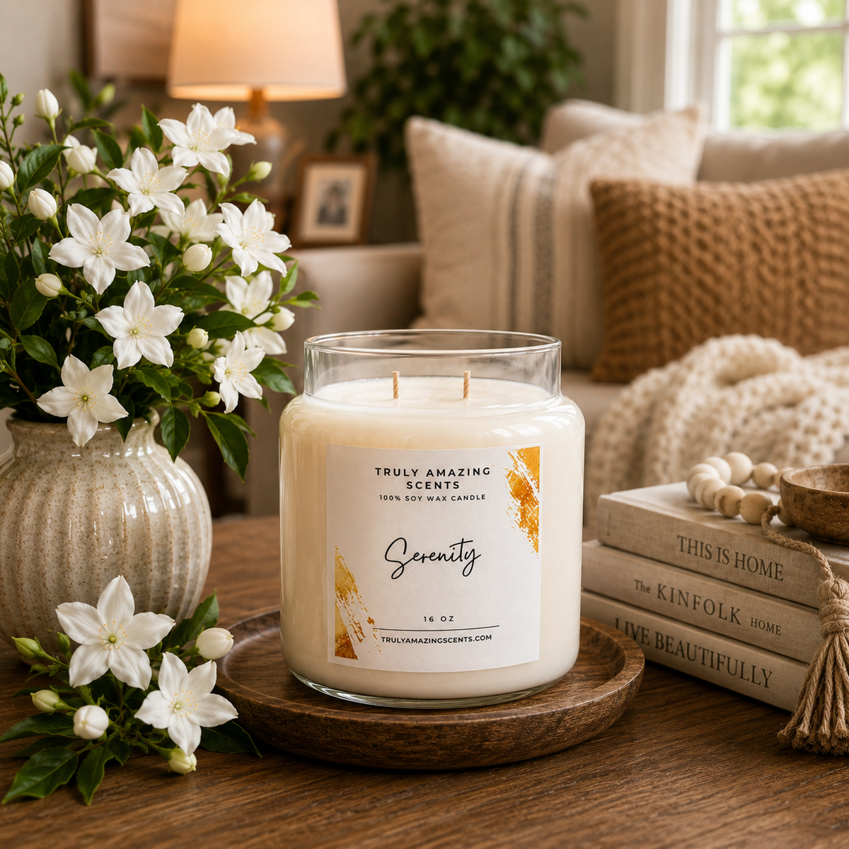 Serenity 16 oz. Soy Candle