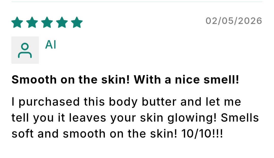 Masculine body butter sample 4 pack