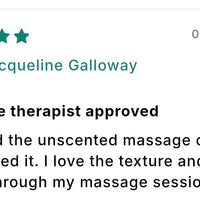 Massage Oil Candle