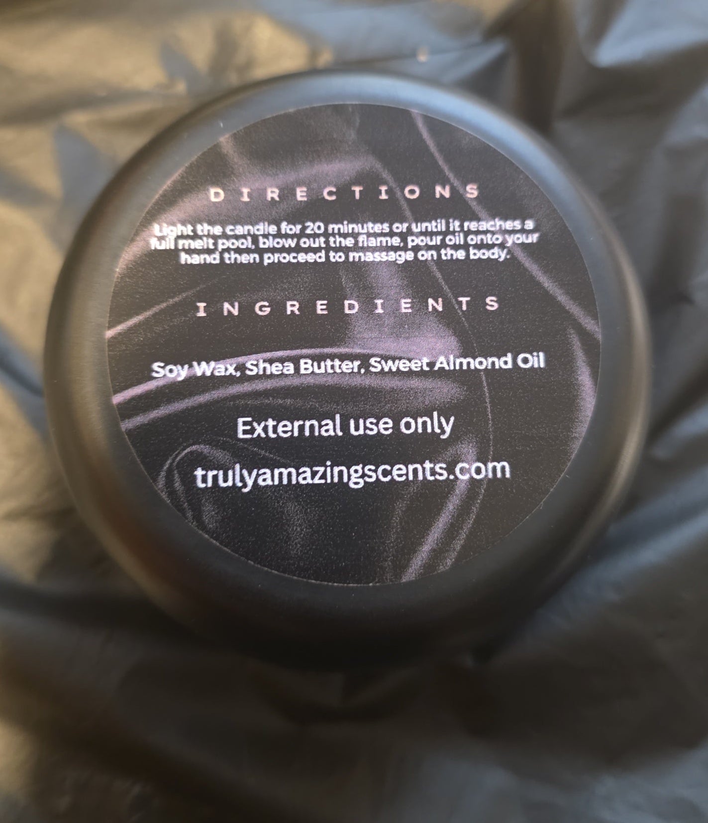 Massage Oil Candle