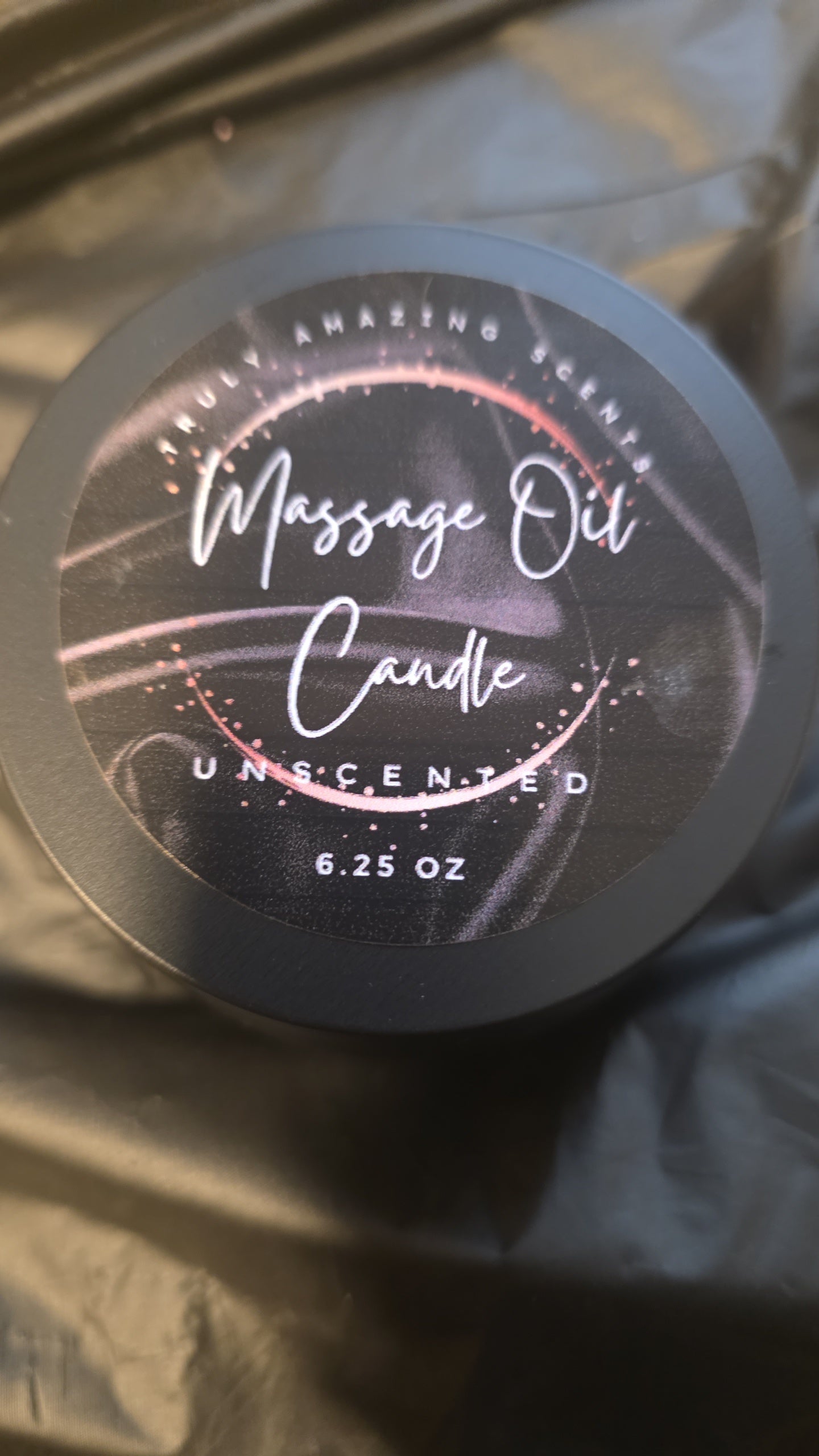 Massage Oil Candle