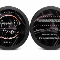 Massage Oil Candle