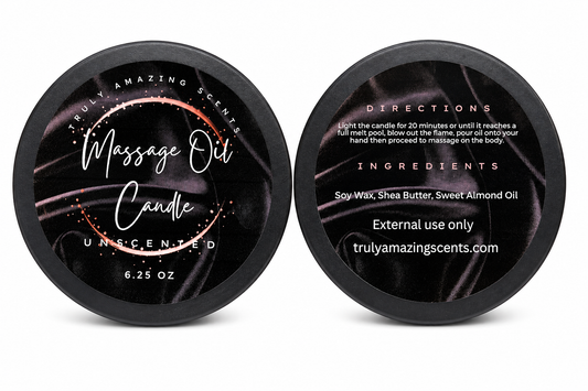 Massage Oil Candle