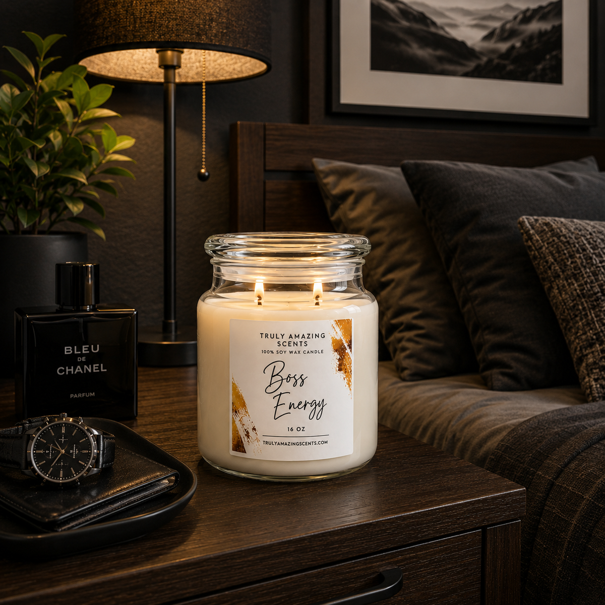 Boss Energy 16 oz. Soy Candle